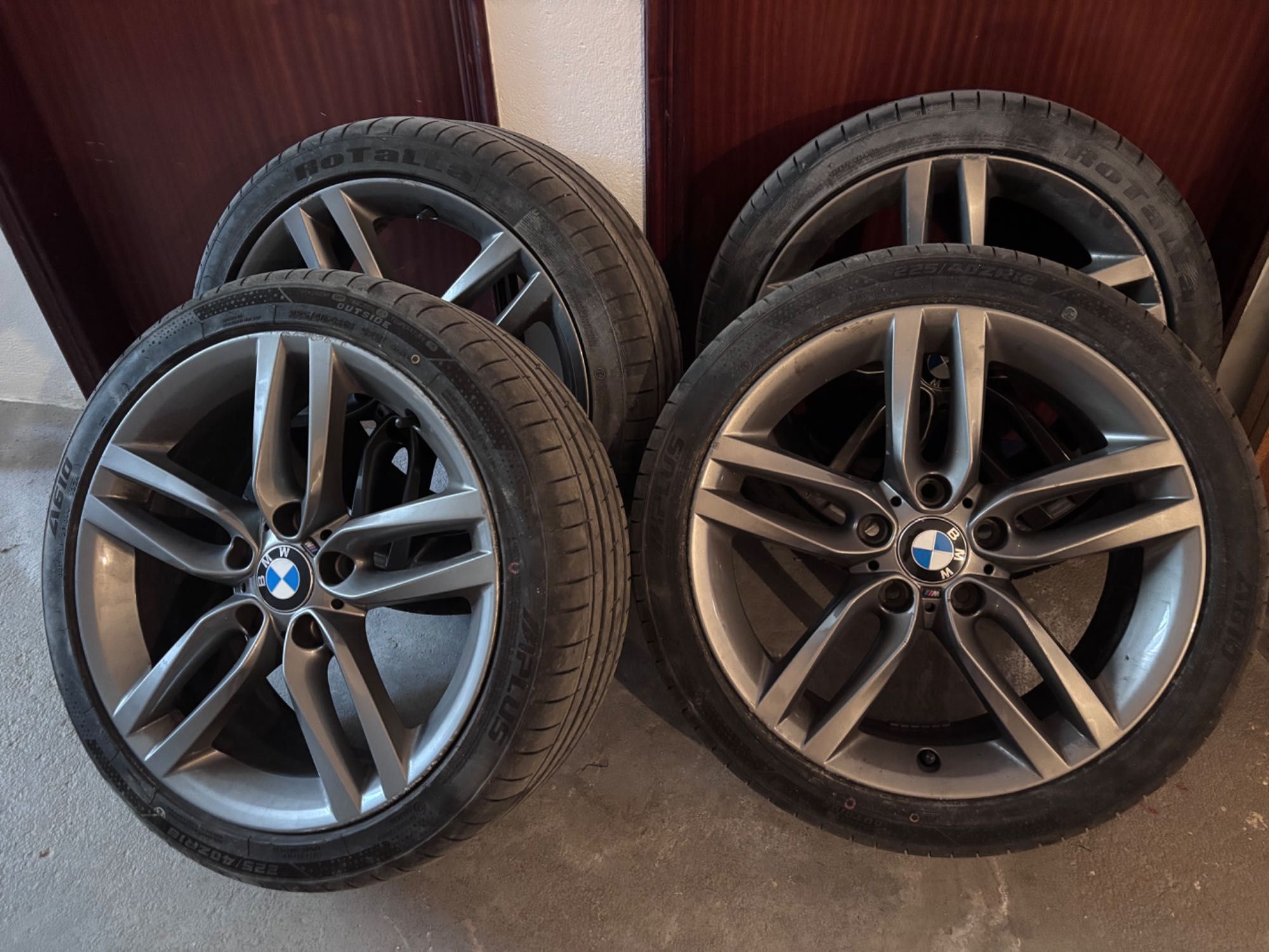 Jantes BMW 18” com pneus
