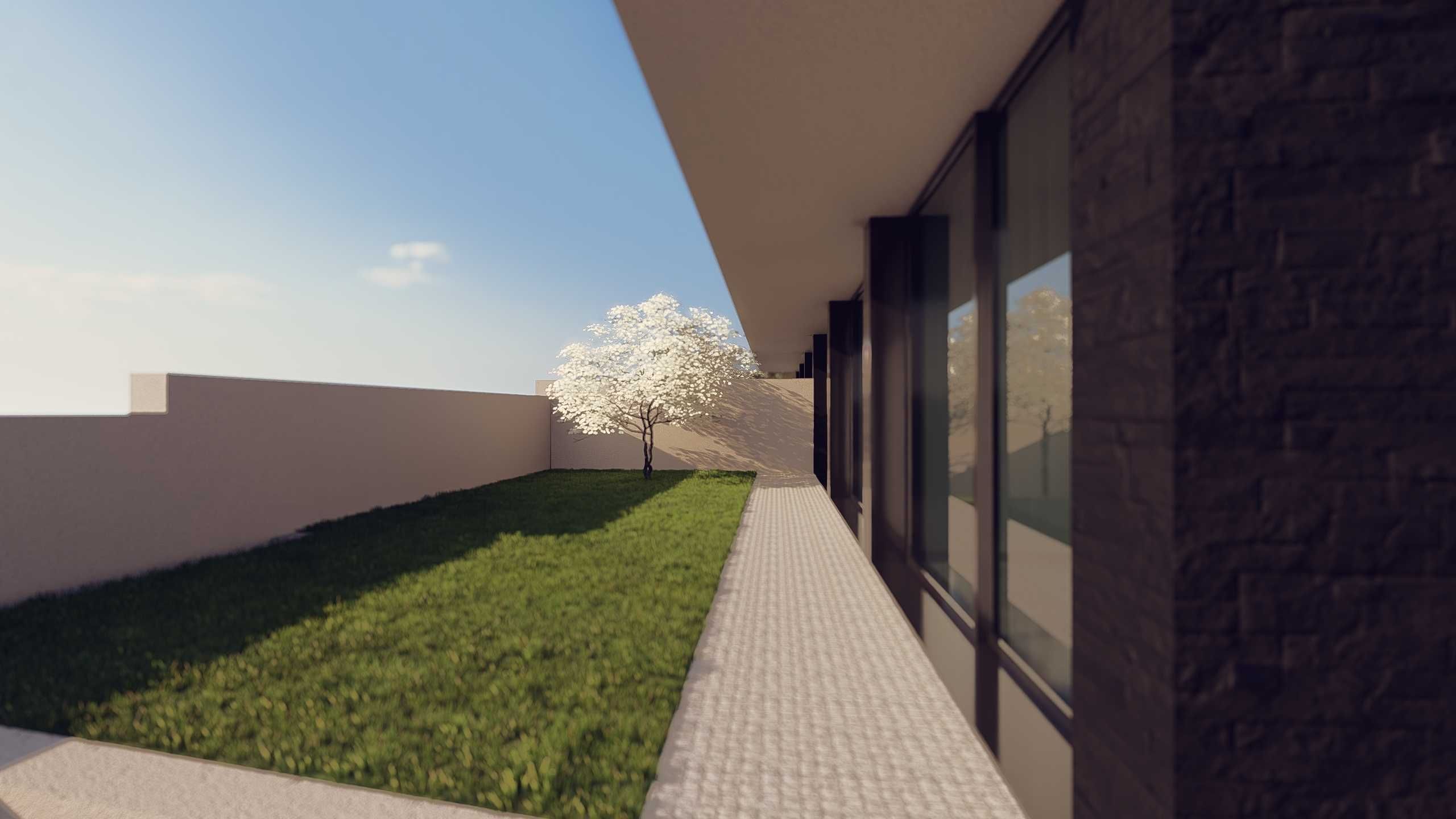 Moradia T3 em fase de construção