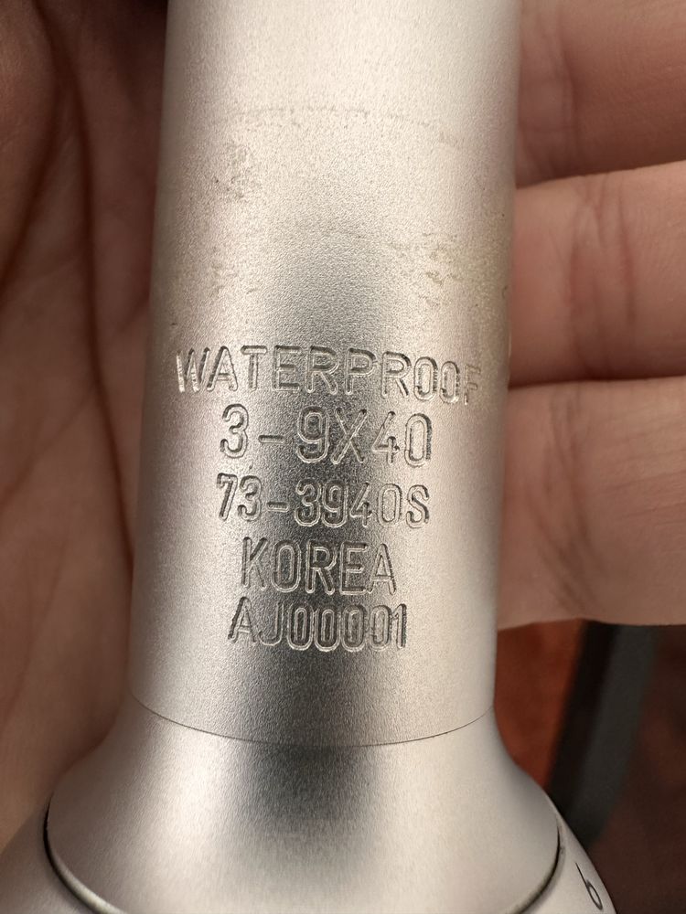 Mira Bushnell 3-9x40 Trophy Silver