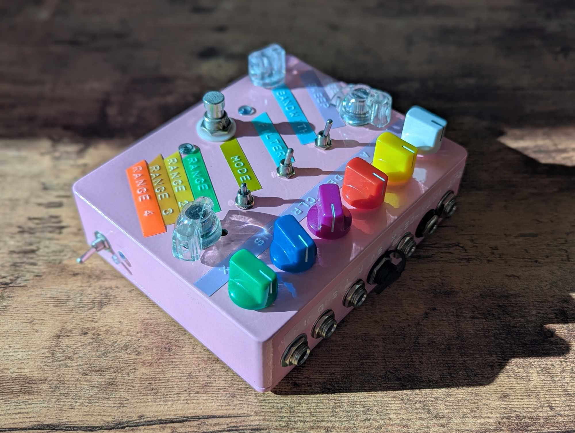 Lovetone Meatball envelope filter + MXR Micro Amp kopia