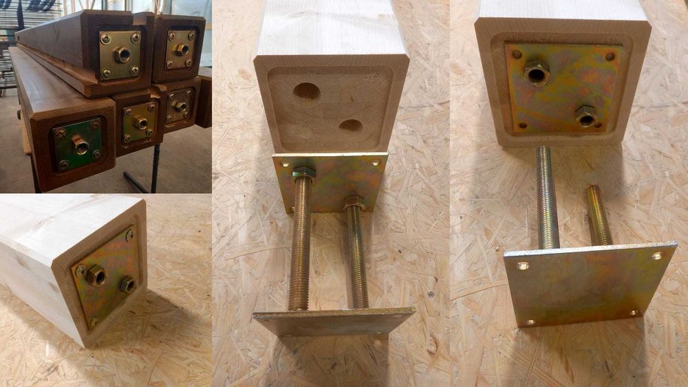 Wiata drewniana 7x10, garażowa, zdobiona - Bielsko