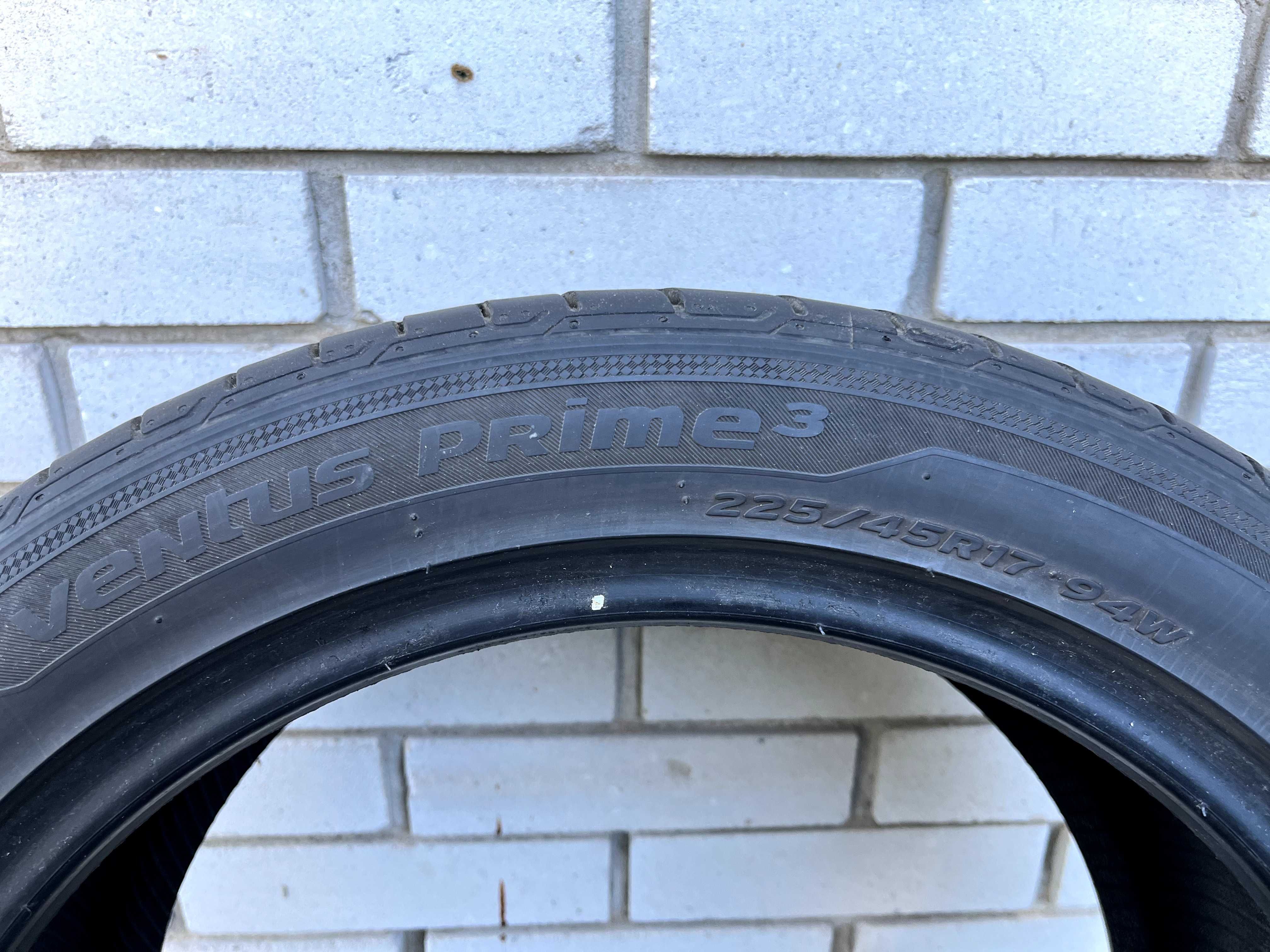 Літня гума резина Hankook Ventus Prime 3, 225 45 17, 1 штука