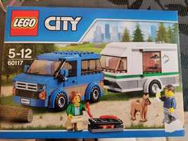 Lego 60117 van z przyczepą kempingową