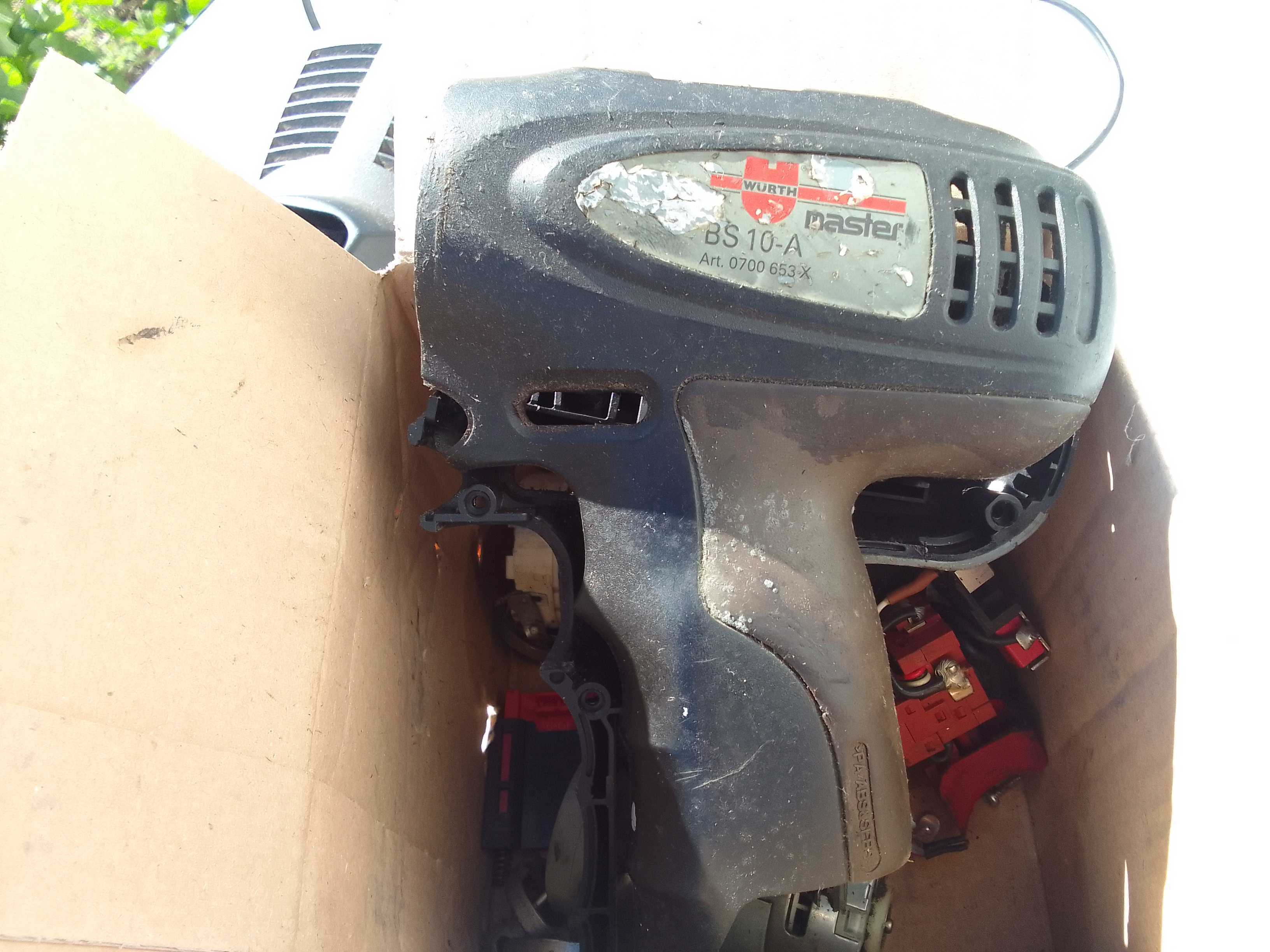 Parafusadoras, Wurth , Black & Decker e Mader