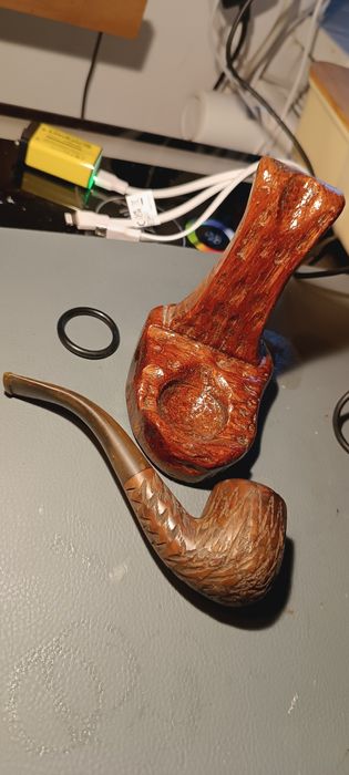 Stara fajka drewniana