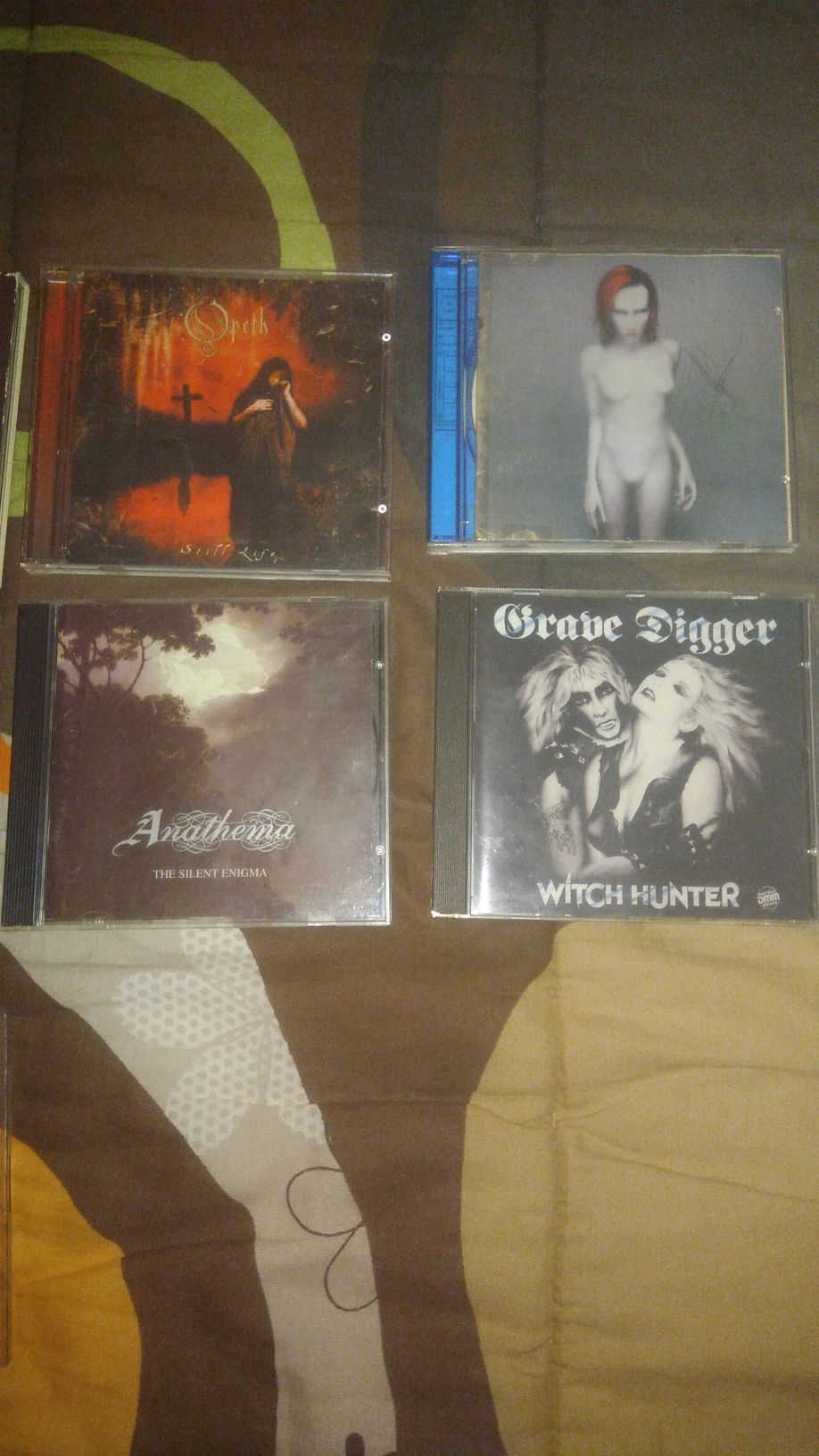 CDs originais metal gótico