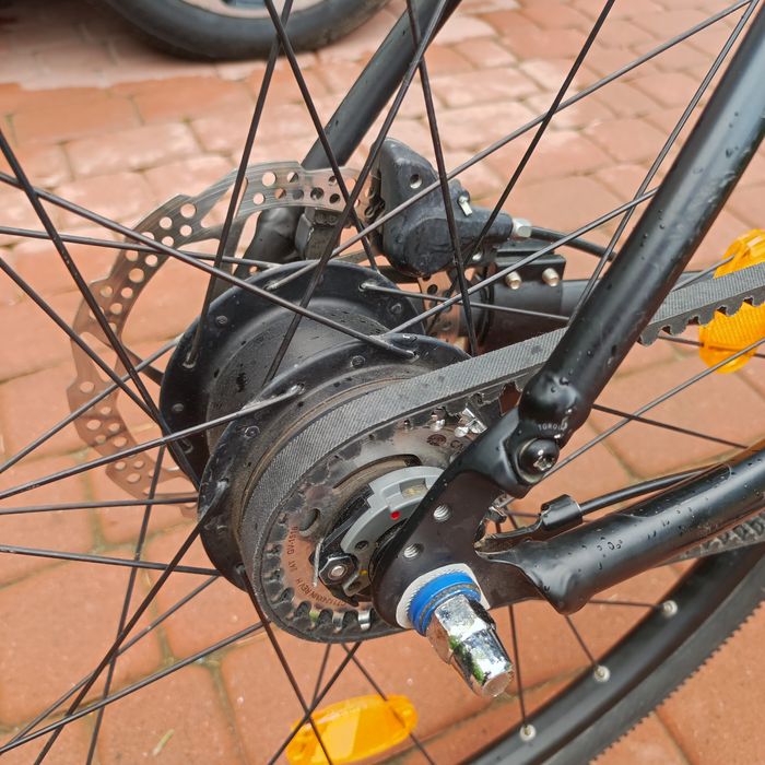 Rower miejski Canyon L/XL napęd na pasek, 8 biegów w piaście. Dowóz