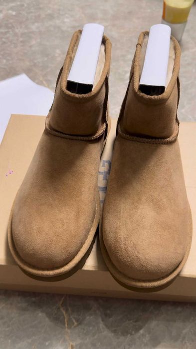 Buty dziecięce CiepłeUGG_Classic Mini II skóra naturalna R.38