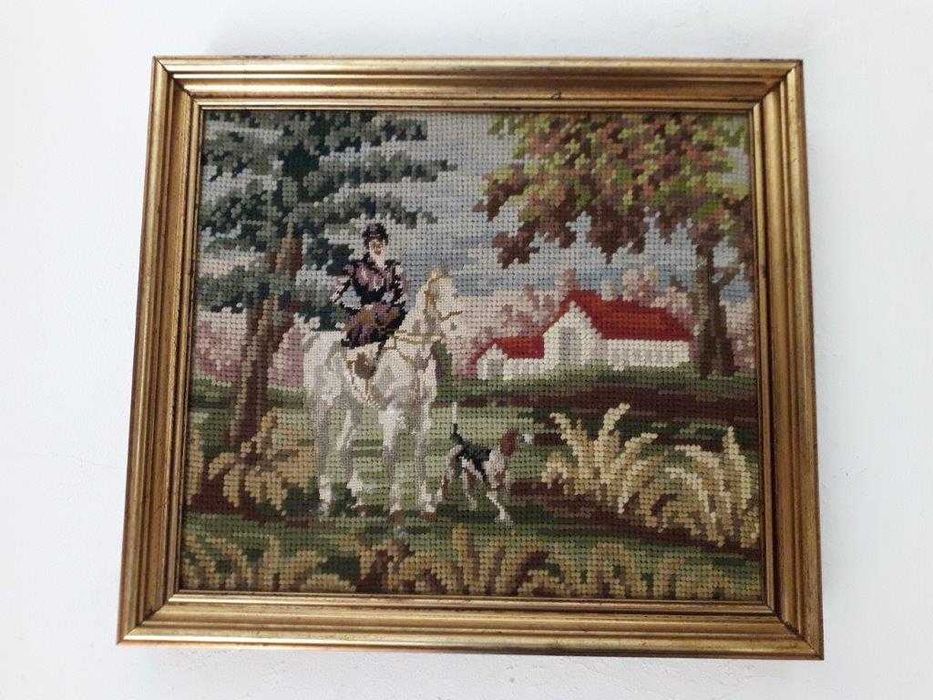 Quadros bordados à mão - Ilha da Madeira