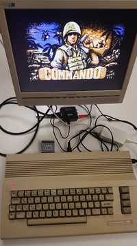 Komputer Commodore 64 z osprzętem