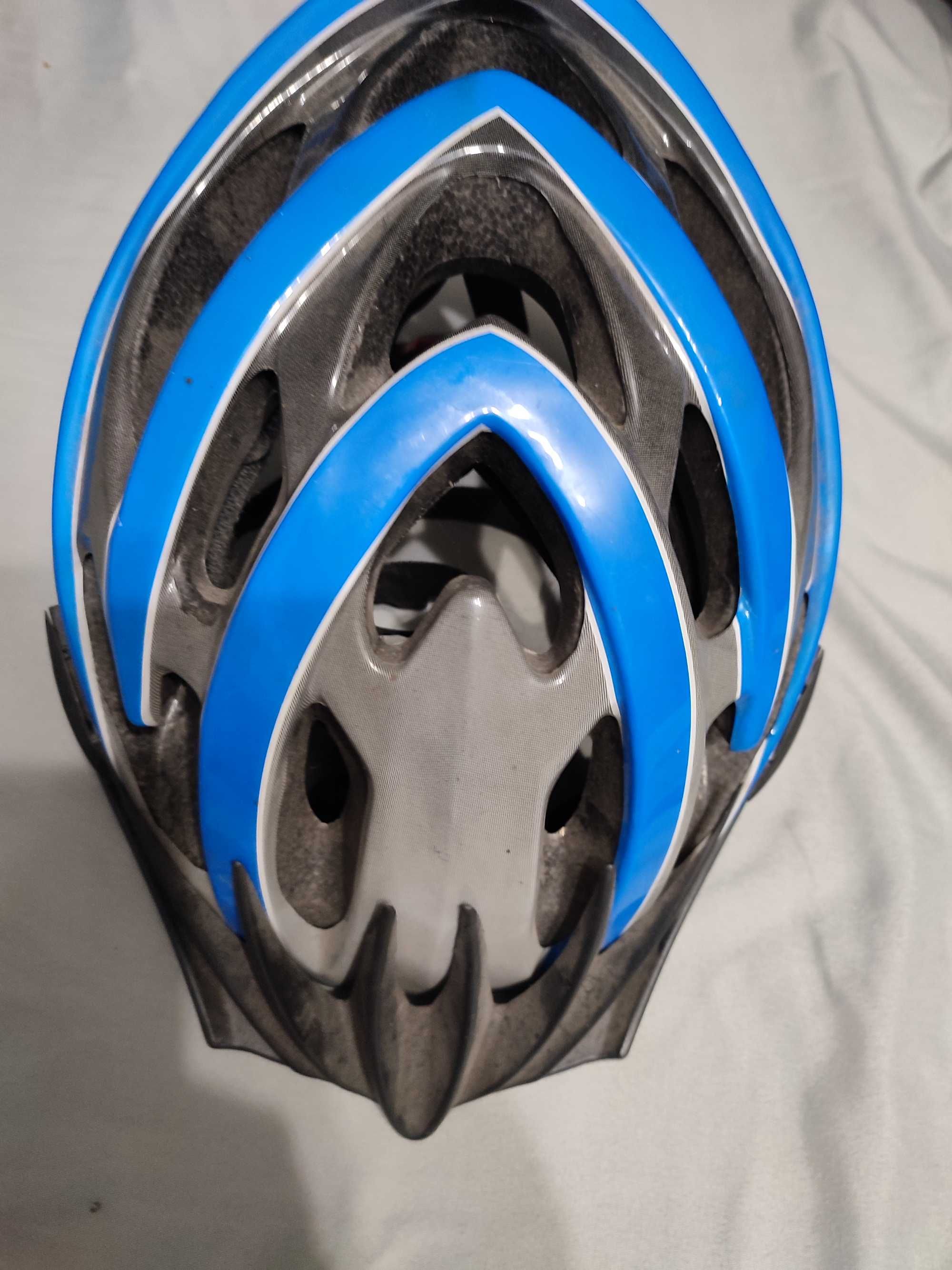 Kask rowerowy niebieski  rozmiar L