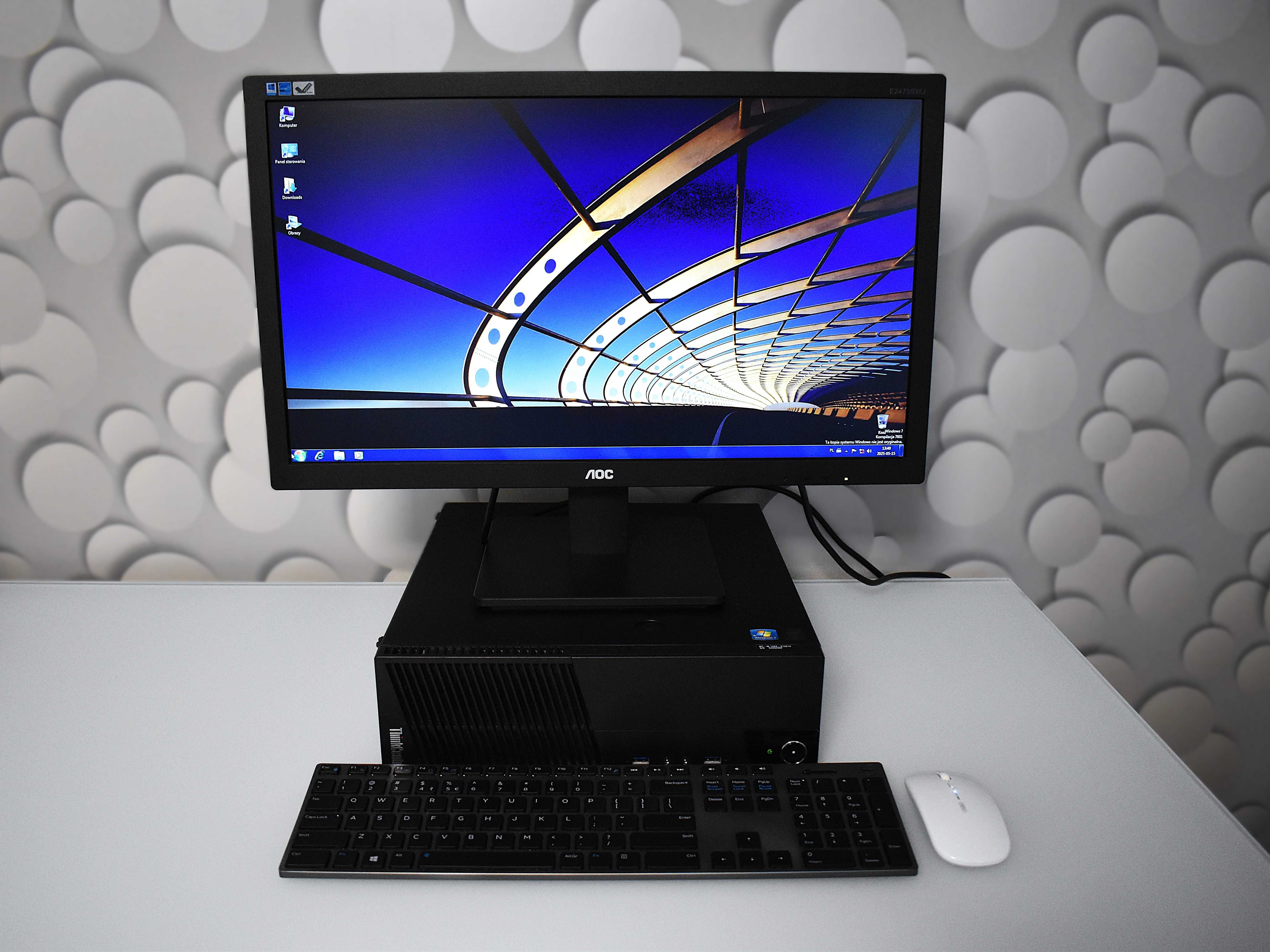 Komputer PC Lenovo ThinkCentre M93p Intel Core i5-4570/8 GB/256 GB SSD