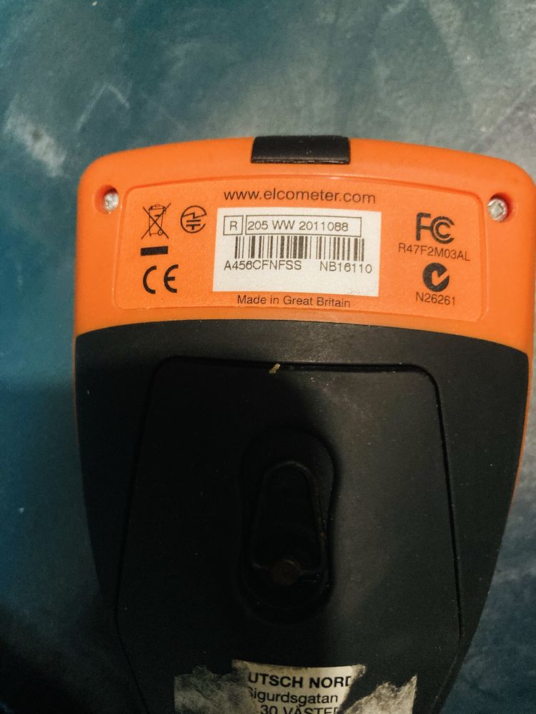Товщиномір захисних покритів elcometer 456