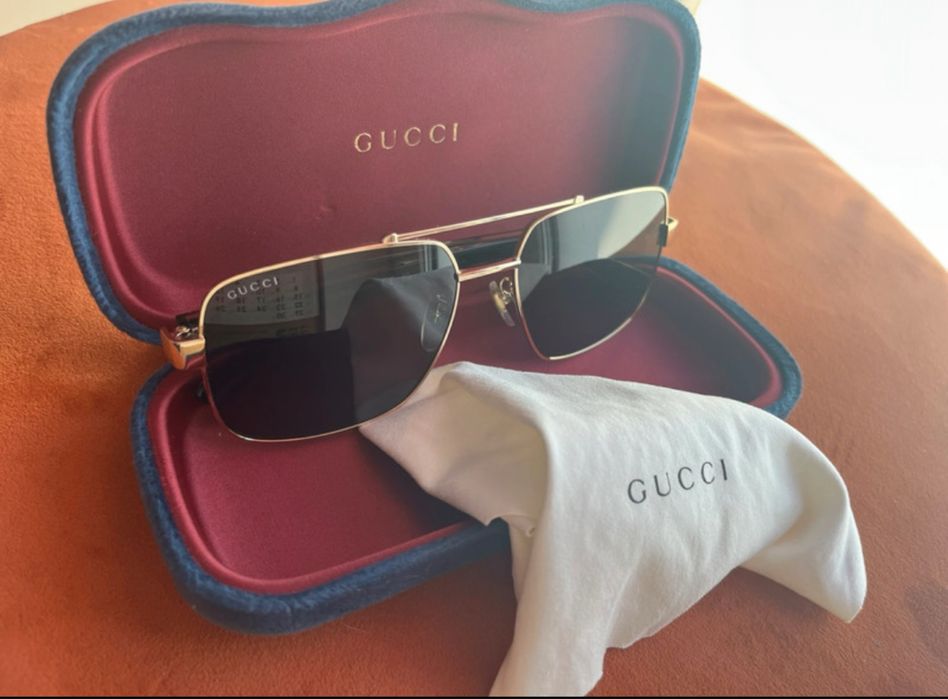 Oryginalne okulary Gucci przeciwsloneczne Nowe