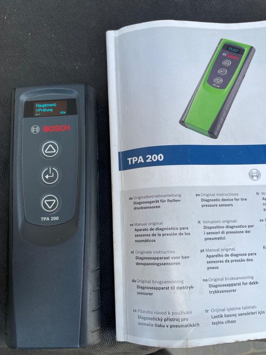 Bosch TPA tester do czujników ciśnienia w oponach