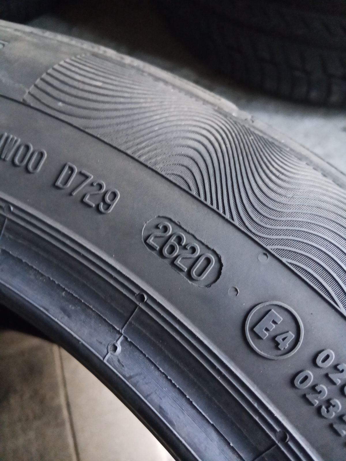 225.55.17 Continental 4шт літо шини резина склад з Європи БВ БУ 55
