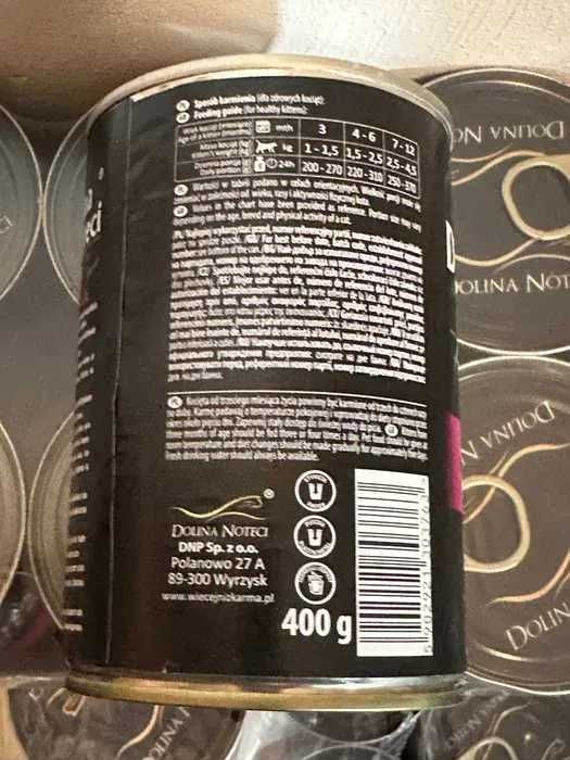 DOLINA NOTECI Premium Junior mokra karma dla kotka 400gram Indyk x 6