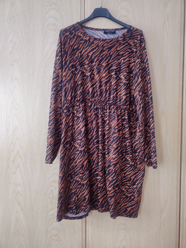 Sukienka damska  zebra