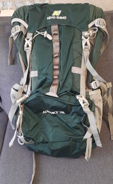 Рюкзак каркасный/туристический/кемпинговый /горный/Nevo Rhino 70 L
