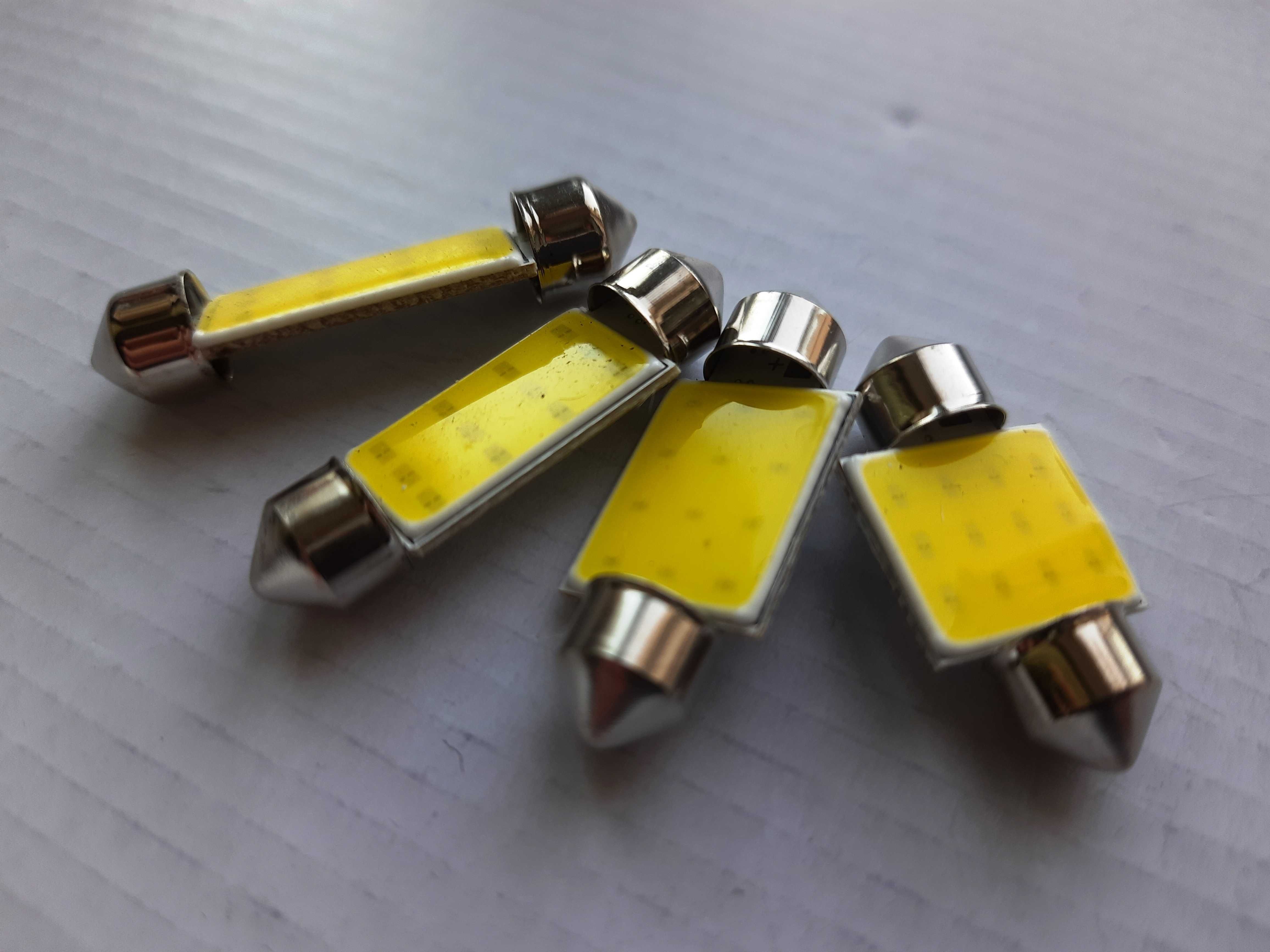 LED Лампи Авто Салону Номер Габарити C5W C10W  W5W W16W T10 T15