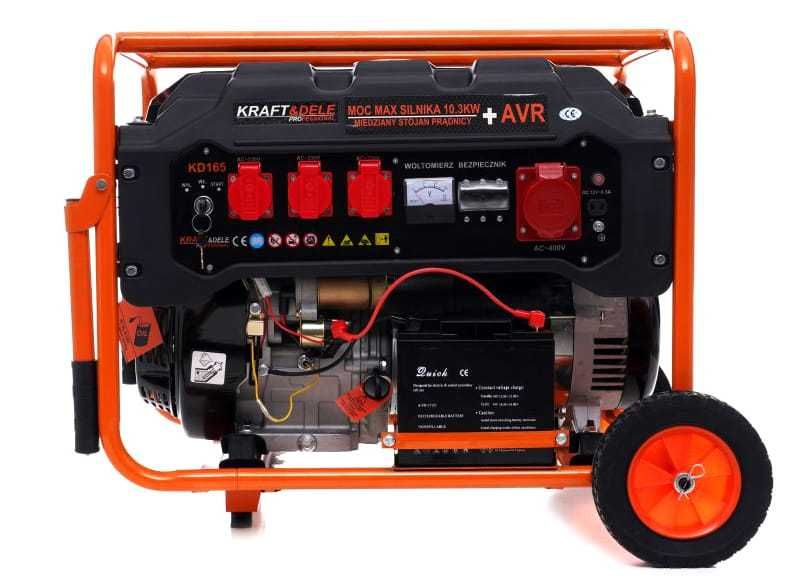 KRAFT&DELE Agregat Prądotwórczy Generator 5500w Miedź
