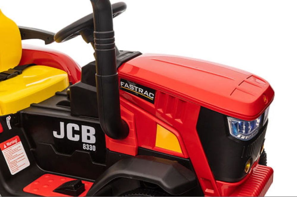 Duży traktor na akumulator dla dzieci pilot dźwięki 12V 90W mocny