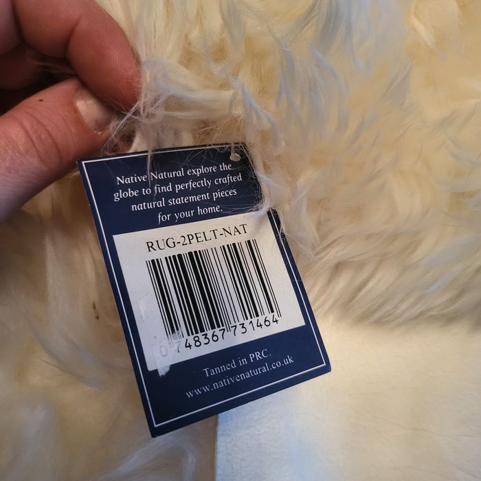Native naturalna skóra owcza 220x65