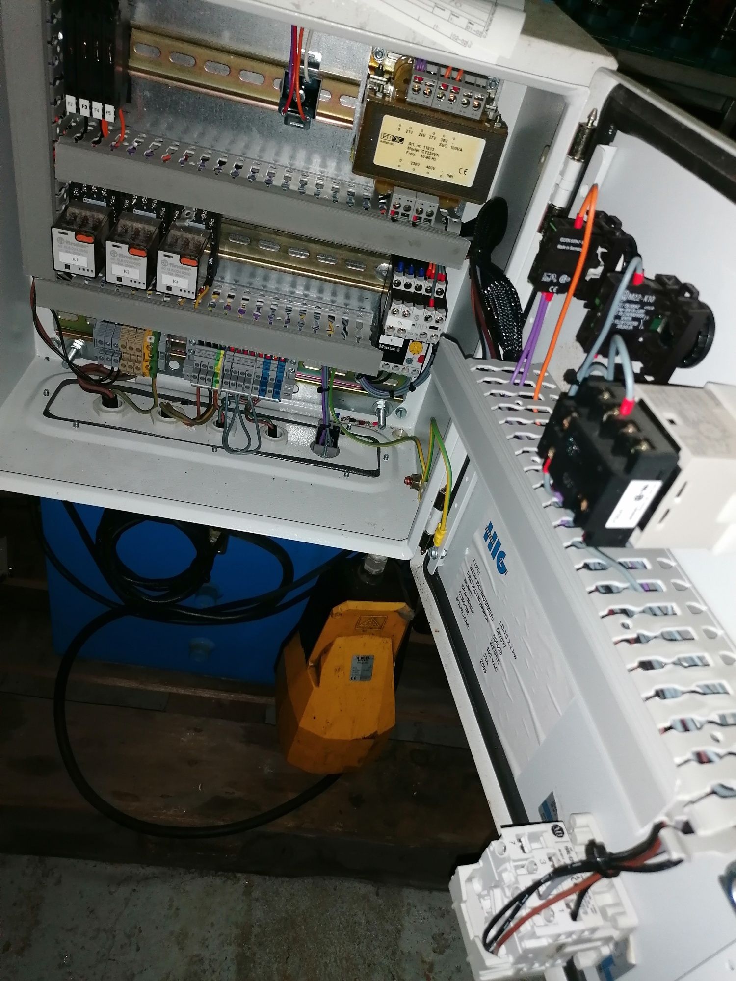 Centrala hydrauliczna pompa hydrauliczna z timerem HIG LD-70 2,2 kw