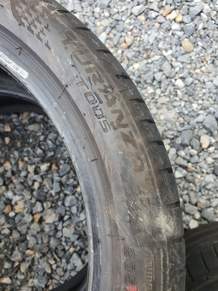 Opony letnie 205/45 r17 Brigestone 2019r 2szt kraków