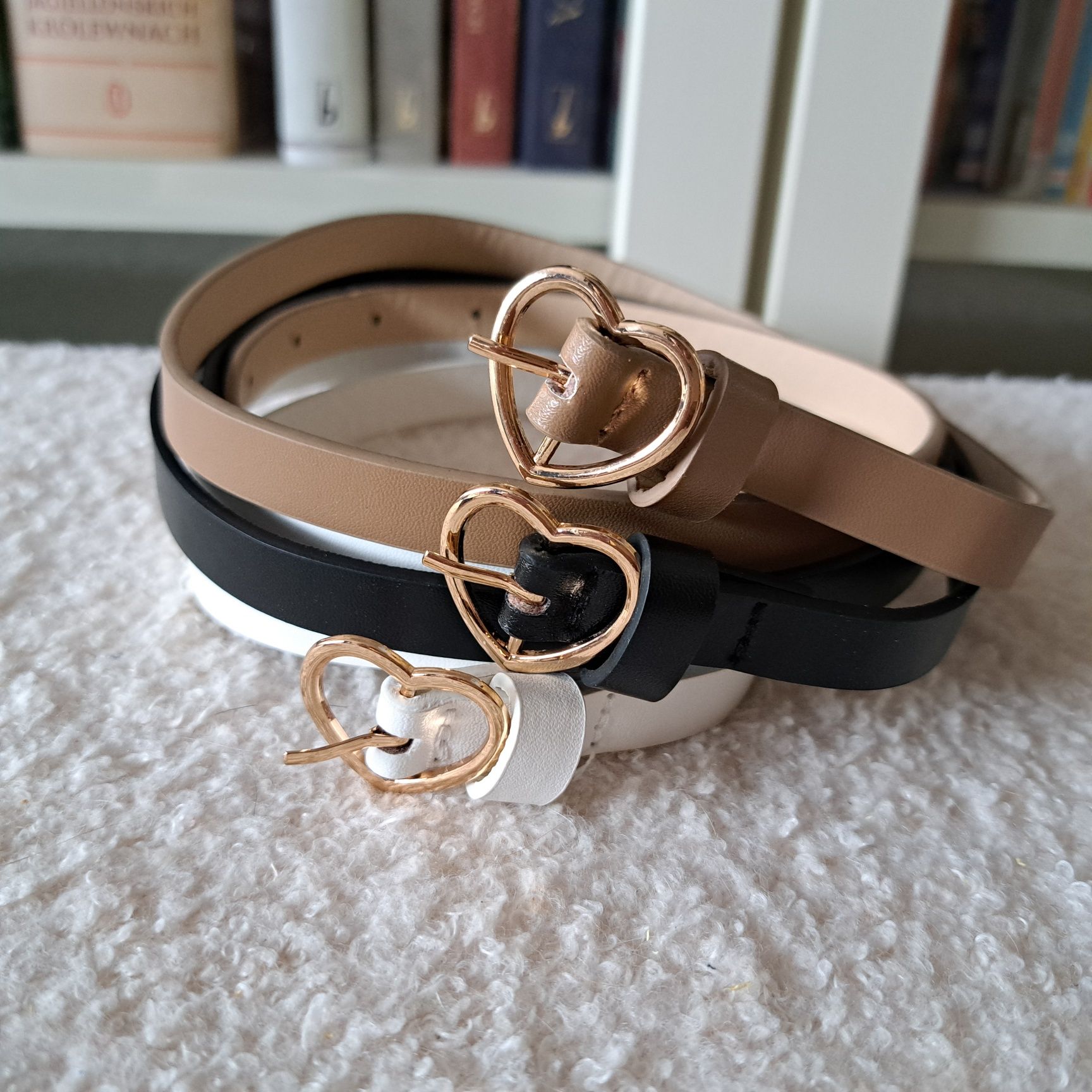 Nowe paski damskie- 3 sztuki