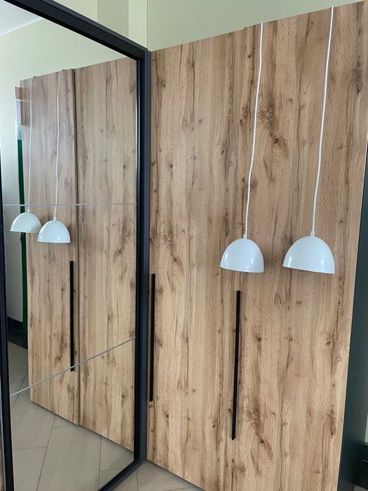 Nowa lampa wisząca komplet 2szt. biała