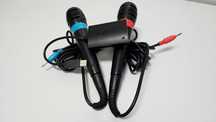 Microfones com fios Singstar PS2