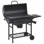 Grill Węglowy Ogrodowy Popielnik + Półki