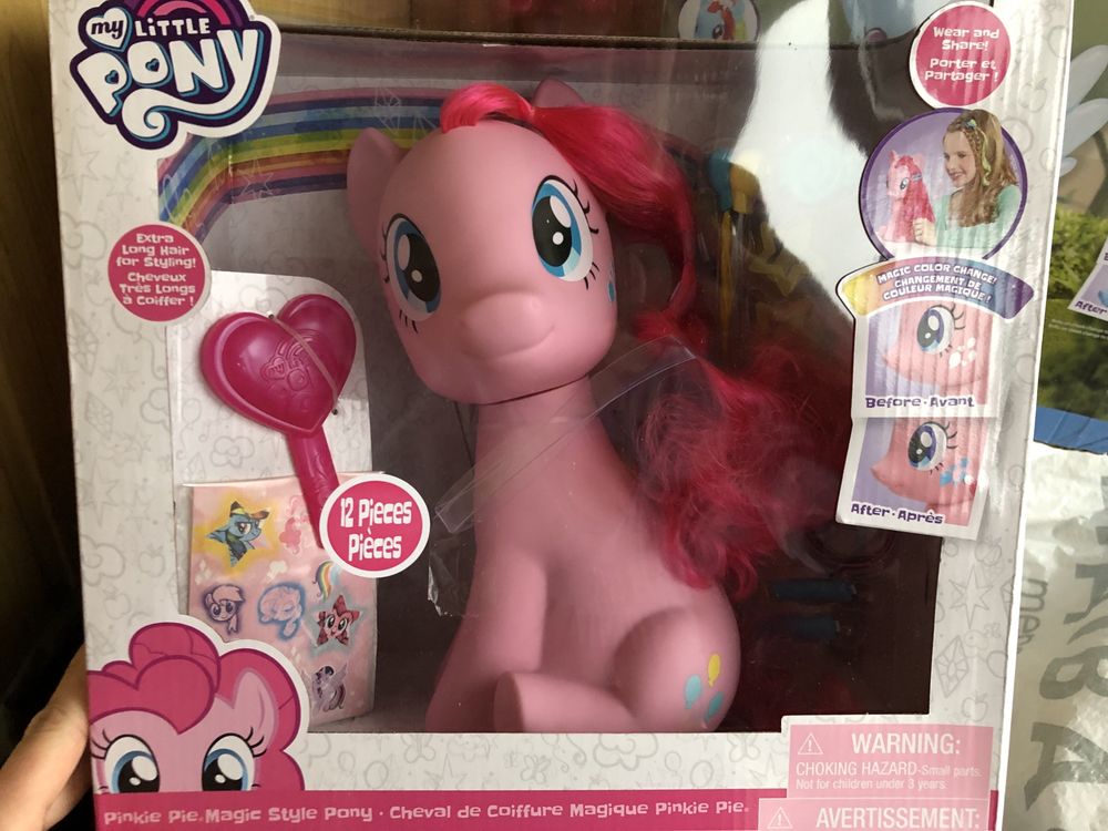 Пони:  My Little Pony Pinkie Pie манекен для причесок  Уложите волос