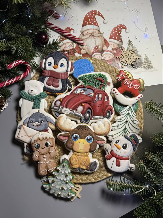 Імбирний пряник , імбирні пряники ,  новорічні пряники на Миколая