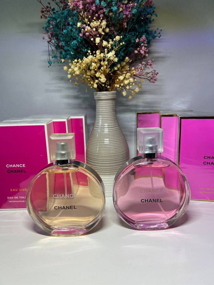 Духи жіночі Chanel Chance Parfum, Eau Vive, Tendre. Шанель Шанс 100 мл