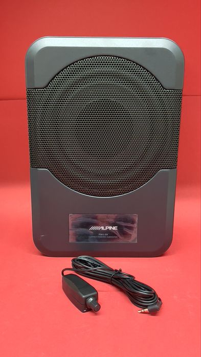 активний сабвуфер Alpine PWE-S8 під сидіння – потужний бас