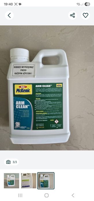 Mleczko do czyszczenia broni mr mckenic 1l