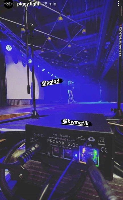 bramka artnet 1024 kan DMX512 "Promyk 2.0" FV sterowanie oświetleniem