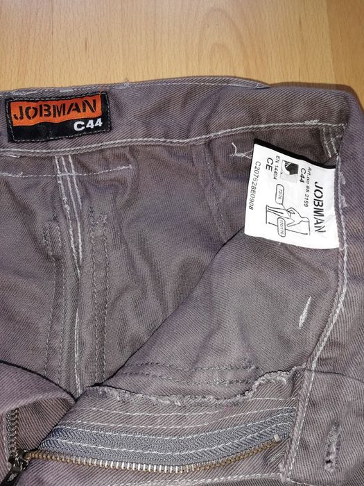 Spodnie JOBMAN roz. C44, roz. S, SILVER LINE Workwear