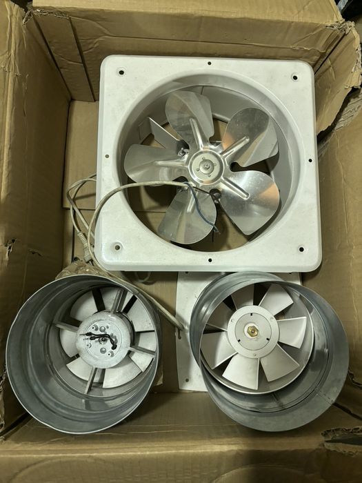 Wentylatory przemyslowe 3szt.