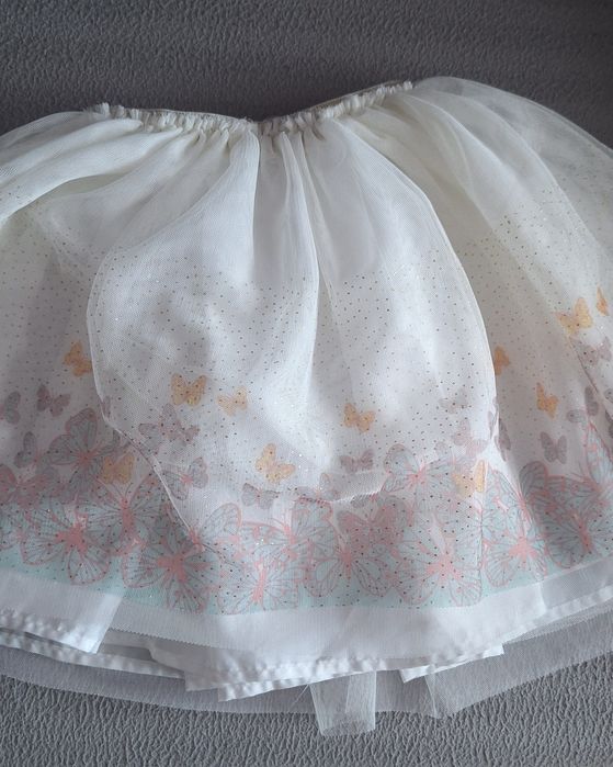 Spódniczka tiulowa w motylki 116