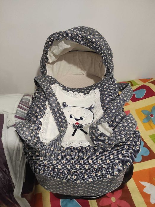 Alcofa + Trocador Muda Fraldas