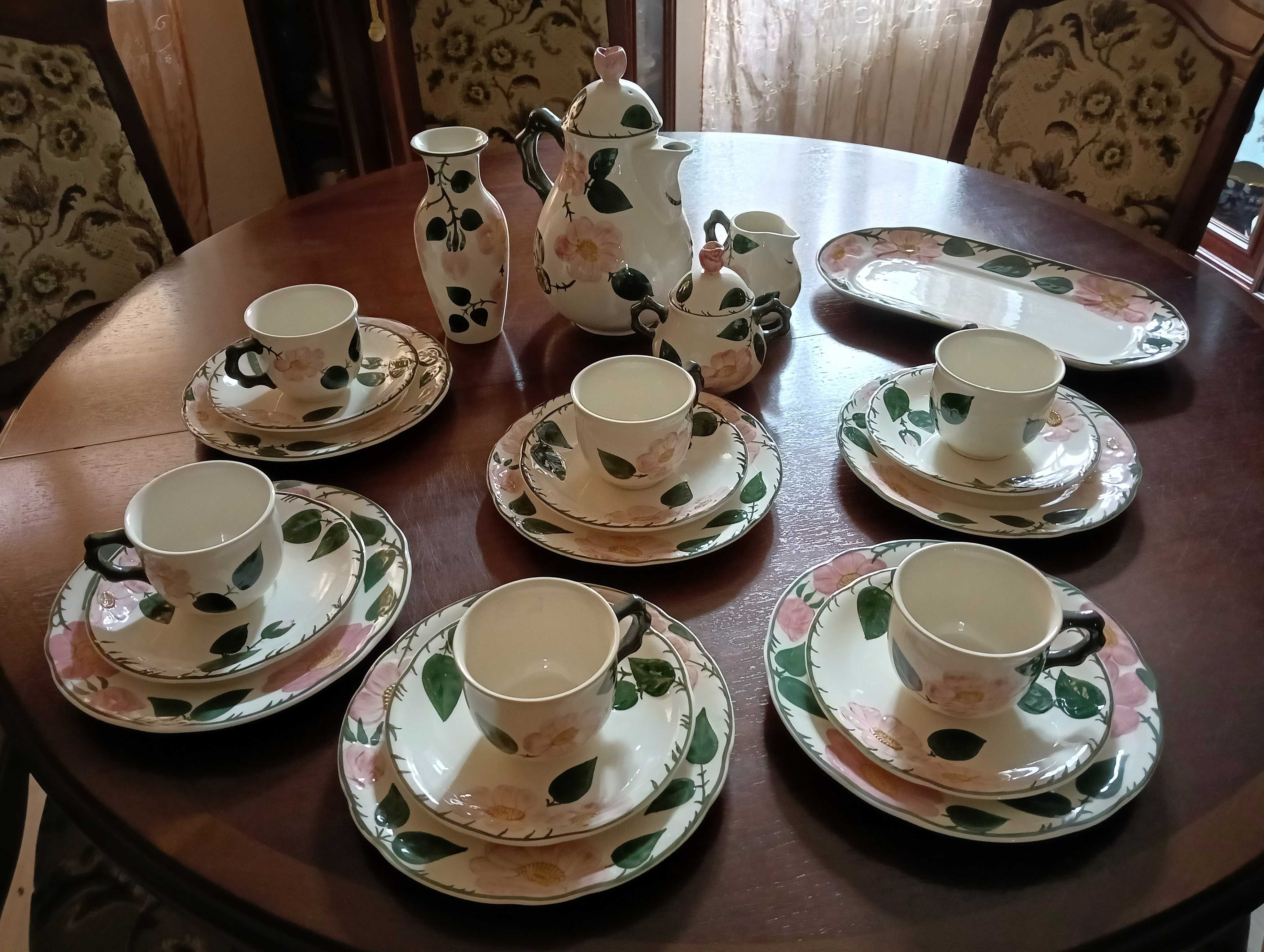 Villeroy & Boch, Serwis 6 osób kawa, stan idealny, stary, nieużywany.