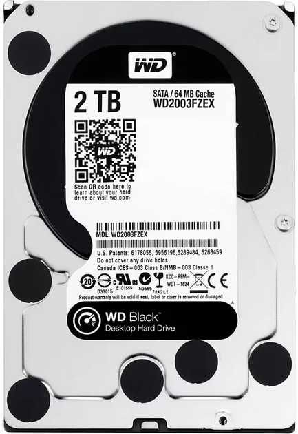 Жорсткий диск Western Digital Black 2TB 64MB WD2003FZEX 3.5 SATA III