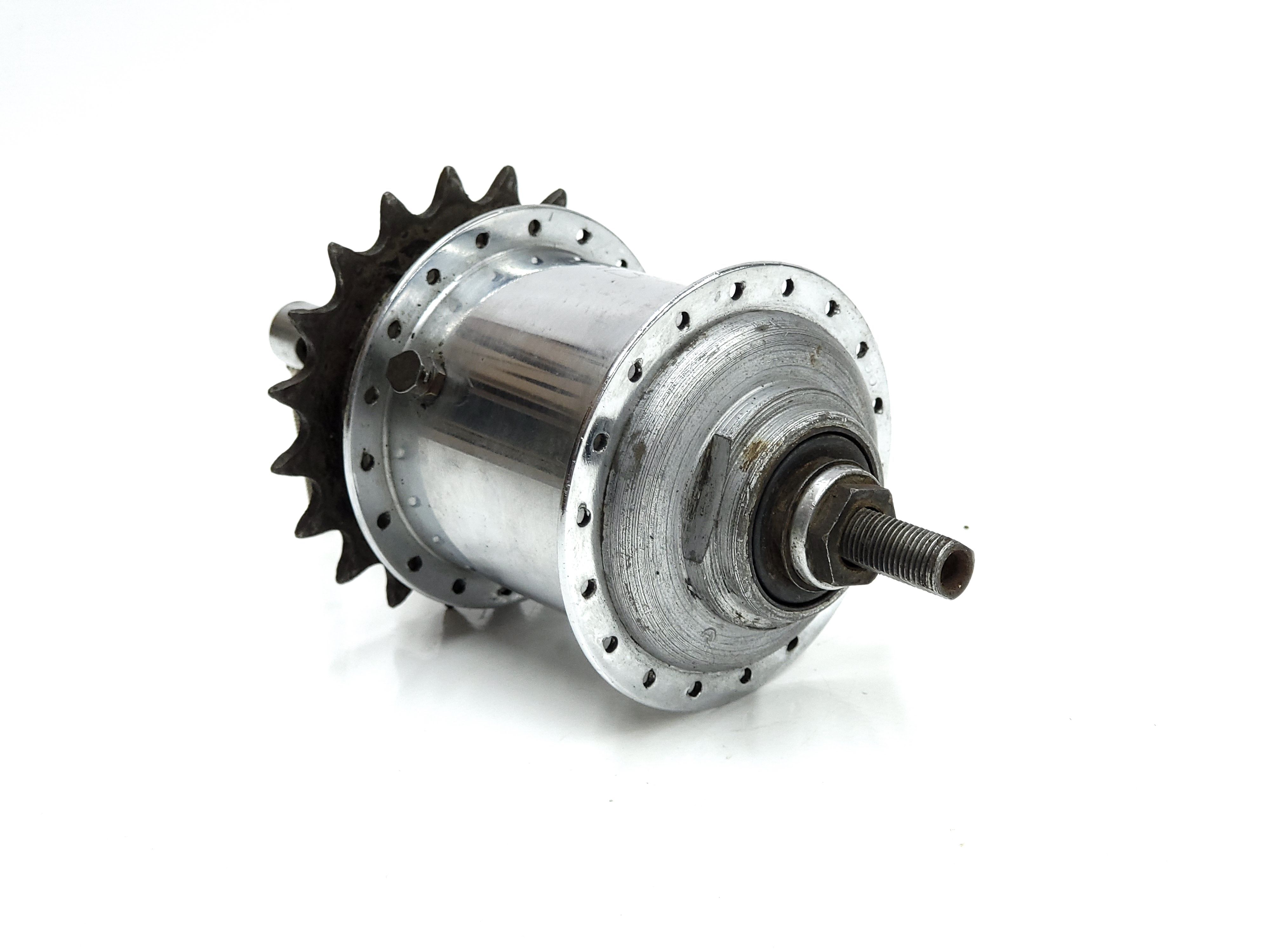 Piasta 3 biegowa Sturmey Archer Romet Universal Tyler 36 szprych PRL