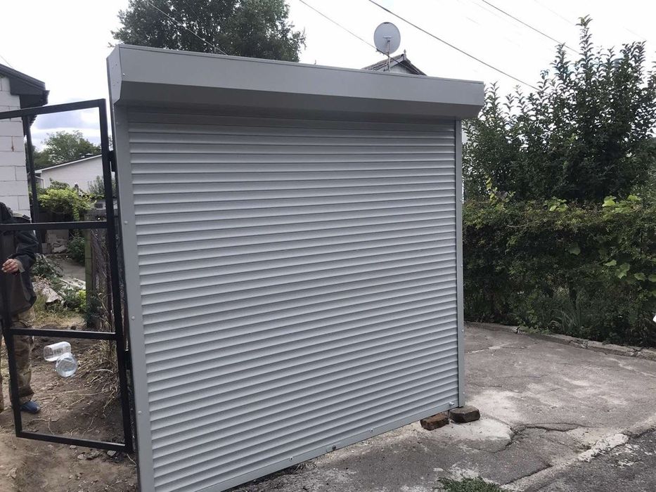 Brama garażowa ROLOWANA z napędem ocieplana na otwór 300*300   od ręki