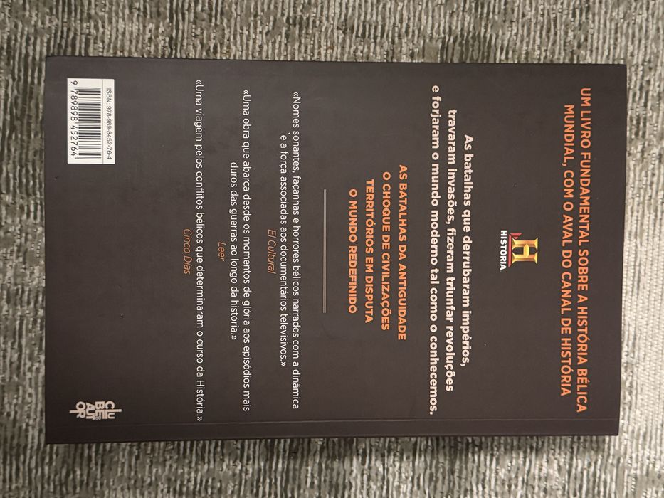 Livro “As grandes batalhas da história”