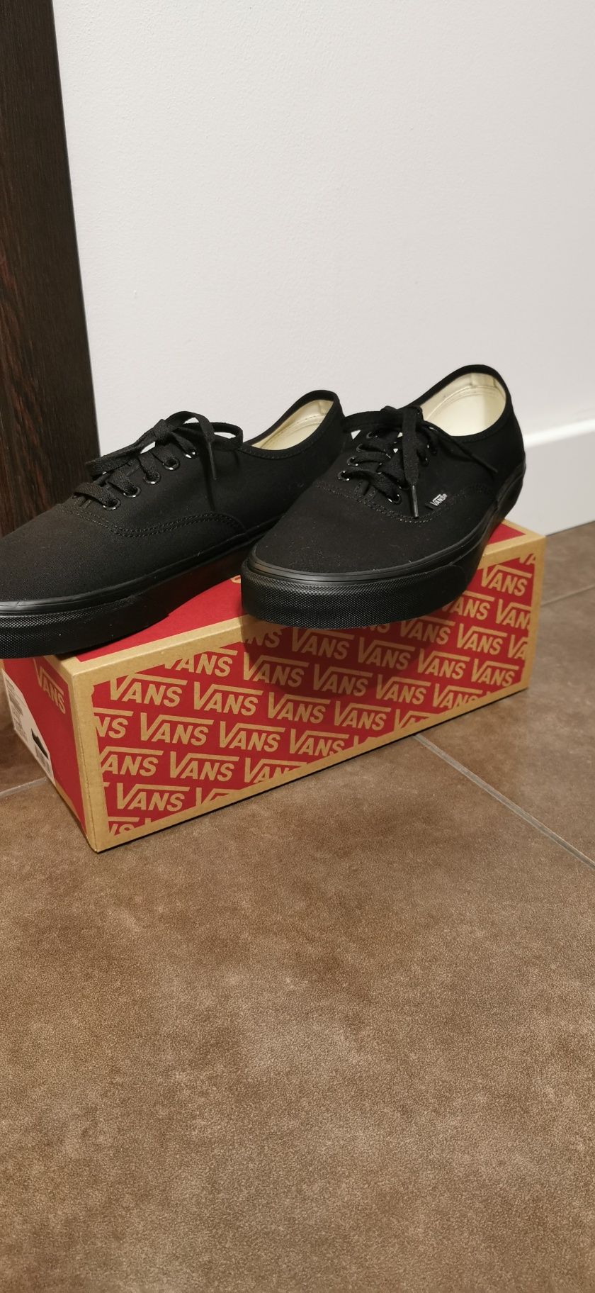 Sneakersy Vans authentic czarne