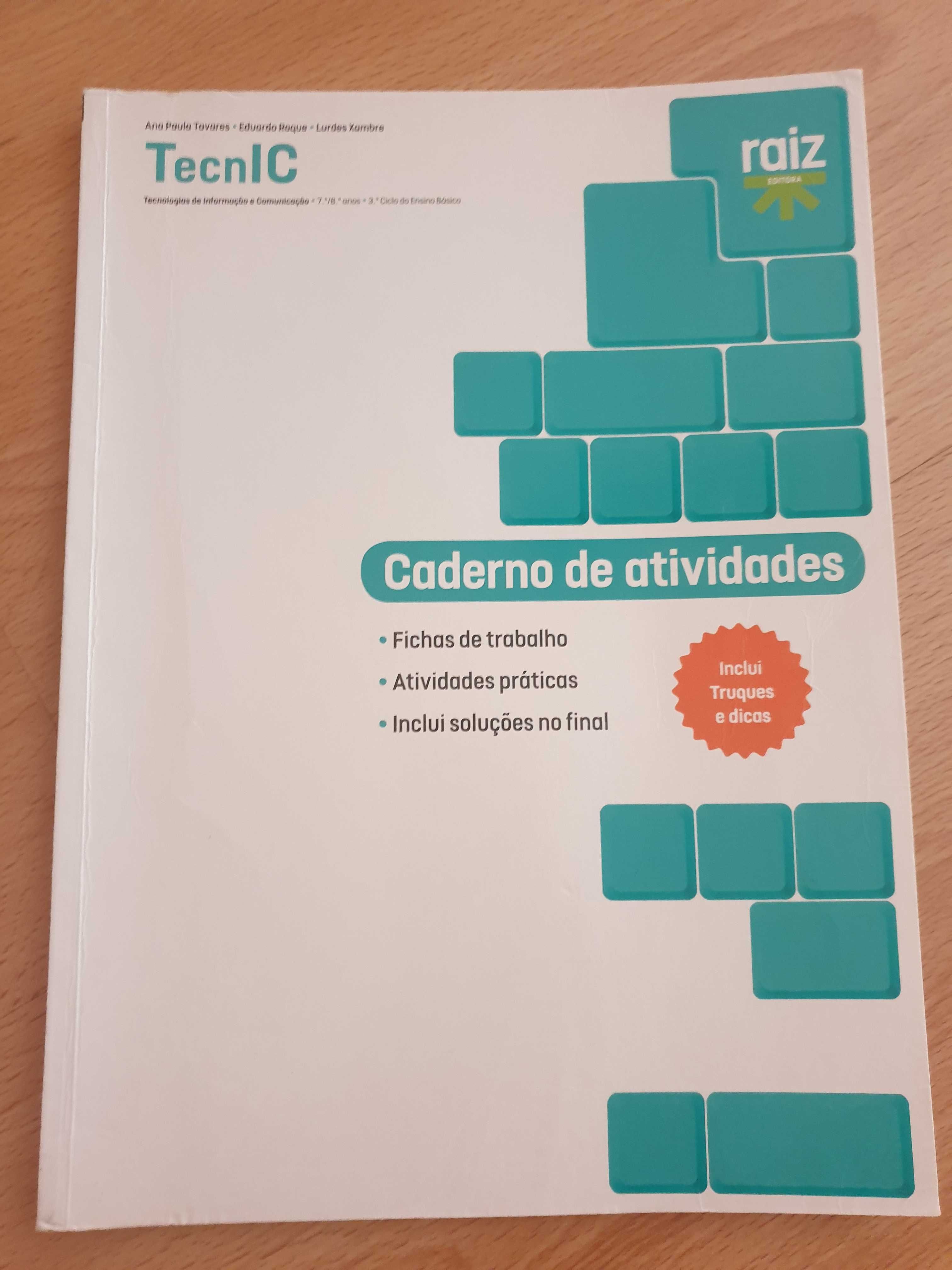 caderno de atividades Tecnic 7º / 8º ano